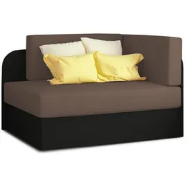 MID.YOU Jugend-, Grau, Schwarz, Textil, 104x60x75 cm, Kinder- & Jugendzimmer, Jugendmöbel, Jugendsofas