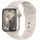 Apple Watch Series 9 GPS 41 mm Aluminiumgehäuse polarstern, Sportarmband polarstern S/M