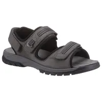WALDLÄUFER »Harald«, Sommerschuh, Klettschuh, Outdoorsandale, mit Klettriemchen, G-Weite, grau,