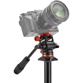 3 legged thing Airhed Trinity schwarz/orange