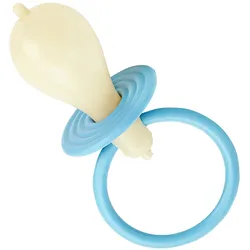 Riesenschnuller mit Geräusch blau - OS