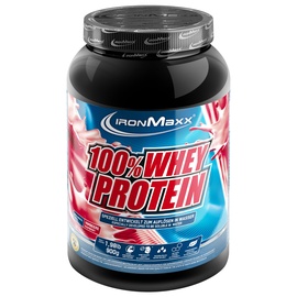 Ironmaxx 100% Whey Protein Himbeere Pulver 900 g