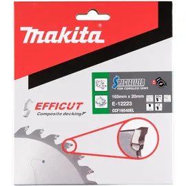 Makita E-12223 Sägeblatt 165 x 20 mm 40 Zähne 1 St.
