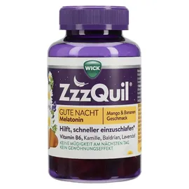 WICK ZzzQuil Gute Nacht Mango & Banane Weichgummis 60 St.