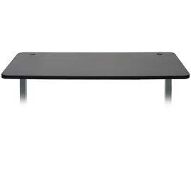 Mendler Schreibtischplatte HWC-D40 160x80cm Schwarz