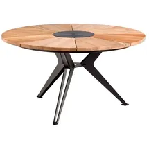 Niehoff Nexor Gartentisch Ø 140 x 75 cm Teak