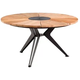 Niehoff Nexor Gartentisch Ø 140 x 75 cm Teak