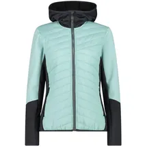 CMP Woman Jacket Hybrid FIX Hood acqua (E309) 34