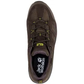 Jack Wolfskin Vojo 3 Texapore Low Herren dark brown/lime 47