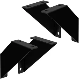 ML-Design Regalhalterung 10 x 10 x 10 cm Schwarz