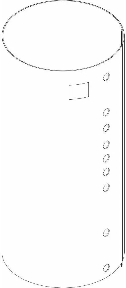 Folienmantel 300 Biva blau - 87185918160