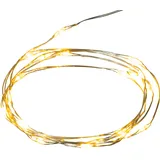 goobay 20er LED-Silberdraht-Lichterkette, inkl. Timer