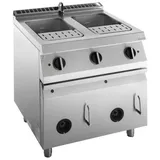 KBS Gas Nudelkocher 2 x 28 Liter GN 2/3 mit 2 Becken 800x730x900 mm 21 kW