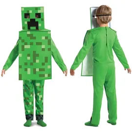 Disguise Jakks Pacific Minecraft Kostüm - Creeper (116 cm) (115779L), Grün