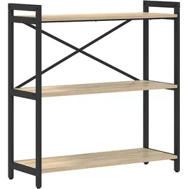vidaXL Bücherregal 80 x 30 x 83 cm Sonoma-Eiche