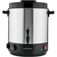 Proficook Einkochautomat 1283 6 l Schwarz/Silber