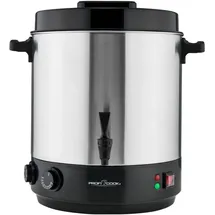 Proficook Einkochautomat 1283 6 l Schwarz/Silber