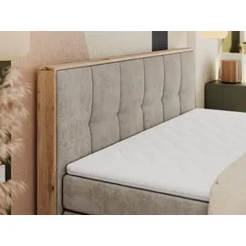 MKS Meble ALBERO 1 KING 140 x 200 cm H3 Beige