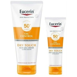 Eucerin Sun Oil Control Body LSF50 200 ml Gel-Creme + gratis Body LSF50 50 ml Gel-Creme