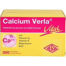 VERLA Calcium Verla Vital Filmtabletten 200 St.