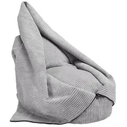 Sitzsack Capri Hellgrau Cord