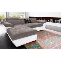 Cotta Ecksofa »Speedway L-Form«, mit Kopfteilverstellung, wahlweise mit Bettfunktion & Bettkasten