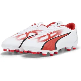 Puma Ultra Play FG/AG Herren Puma White-Puma Black-Fire Orchid 43