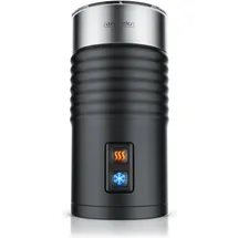 Arendo Elektrischer Milchaufschäumer 4 in 1 schwarz