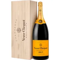 Veuve Clicquot - Brut Carte Jaune -  Champagner  - Salmanazar - 9l in Holzkiste