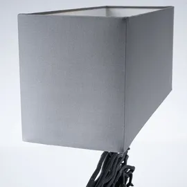ETC Shop Design Schreib Tisch Lampe Schlaf Gäste Zimmer Beistell Leuchte Textil Holz Strahler