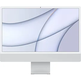 Apple iMac 24" mit Retina 4.5K Display M1 8 GB RAM 512 GB SSD 8-Core GPU silber
