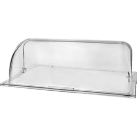 HENDI Rolltop-Haube, GN 1/1, Polycarbonat, 540x330x(H)180mm