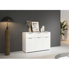 OTTO home Kombikommode 120 x 81 x 42 cm Weiß