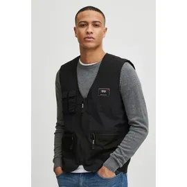 Indicode Kurzweste IDPiet in Schwarz | Gr.: L