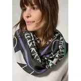 Cecil Damen B572646 TOS_Cozy Print Loop, Black, A - A