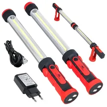 Maclean Brackets Maclean LED XXL 2x Werkstattlampe | Arbeitslampe mit Magnet und Haken | Dual Modi für vielseitige Nutzung | Max. 1200 Lumen (2x 600 Lumen) | Ideal für Werkstatt und Garage