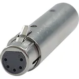 DAP AUDIO Adapter XLR 5P weiblich - XLR 3P männlich 0,07m (FLA30)
