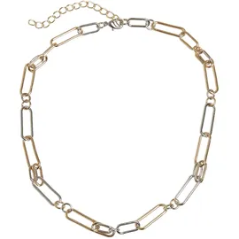 URBAN CLASSICS Color Mix Necklace Gold/Silber