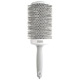 Olivia Garden Expert Blowout Speed White and Grey Hairbrush- 65