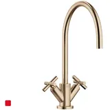 Dornbracht TARA Einlochbatterie, schwenkbarer Auslauf 360°, Ausladung 235mm, 22815892-46
