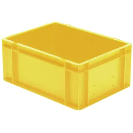La-Ka-Pe Transport-Stapelkasten B400xT300xH175 mm gelb, geschlossen ohne Griffloch