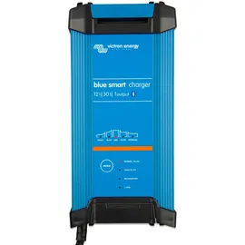 Victron Energy Blue Smart Batterie Ladegerät 12-Volt 30 Ampere 230V - Autobatterie Ladegerät - Batterieerhaltungsgerät und Desulfator - IP22 Geschützt - Bluetooth - Einzelausgang - CEE 7/7