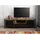 Massivmoebel24 INDUSTRIAL TV-Board 178x43x55 cm Mehrfarbig Holz/Metall/Massivholz