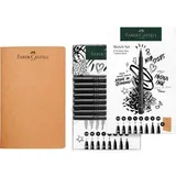 Faber-Castell Pitt Artist Pen Handlettering-Set schwarz, 1 Set