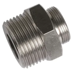 Sechskantmutter 3/4` mit Einstich 14 x 7 für Keg - Verschluss (Hiwi und Micro Matic)