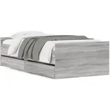 vidaXL 100 x 200 cm Grau