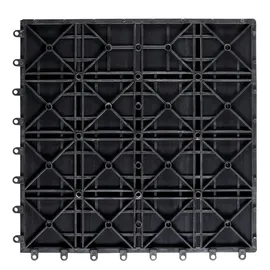 CASARIA WPC Fliesen mosaik anthrazit 30 x 30 cm 22 St.