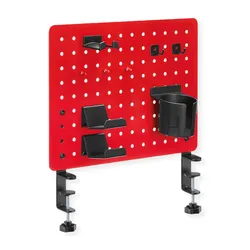 VALUE Stecktafel f.Gamer Klemmhalterung rot