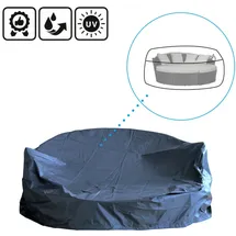 Svita Schutzhülle 180 x 77 x 180 cm Grau