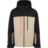 Ziener Herren TAPONGA Ski-Jacke/Snowboard-Jacke | atmungsaktiv, wasserdicht, cashew ripstop, 48